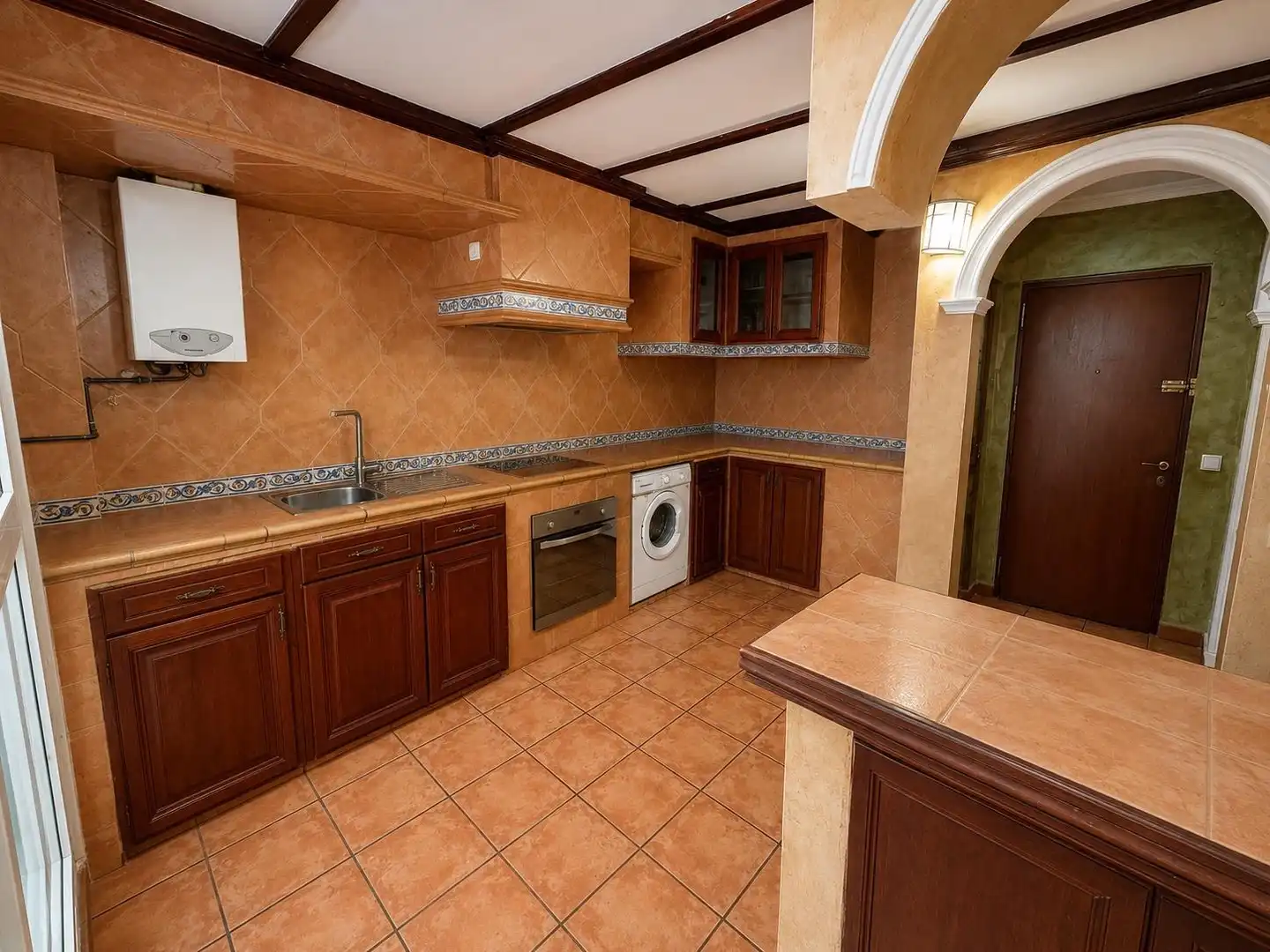 Küche von Wohnung zum Verkauf in Puerto Real mit Möbliert