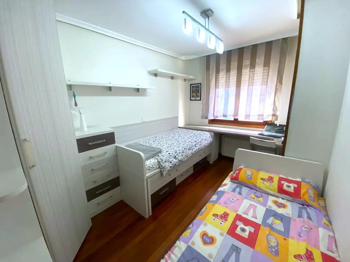 Schlafzimmer von Wohnung zum Verkauf in Castro-Urdiales mit Heizung, Parkett und Terrasse
