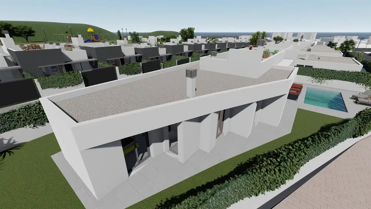 Detached house with pool for sale in San Juan de los Terreros, imagen 20