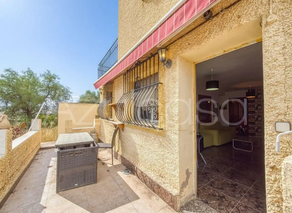Terraza de Casa o chalet en venta en Alicante / Alacant con Aire acondicionado, Terraza y Trastero