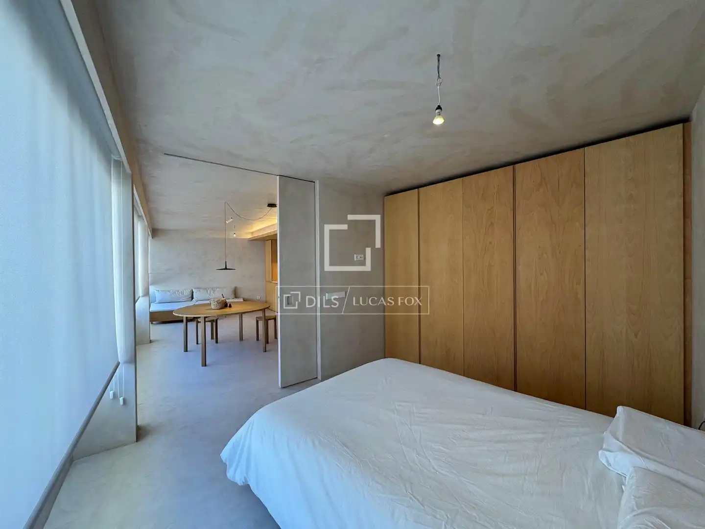 Bedroom of Flat for rent in  Palma de Mallorca  with Air Conditioner, Heating and Parquet flooring