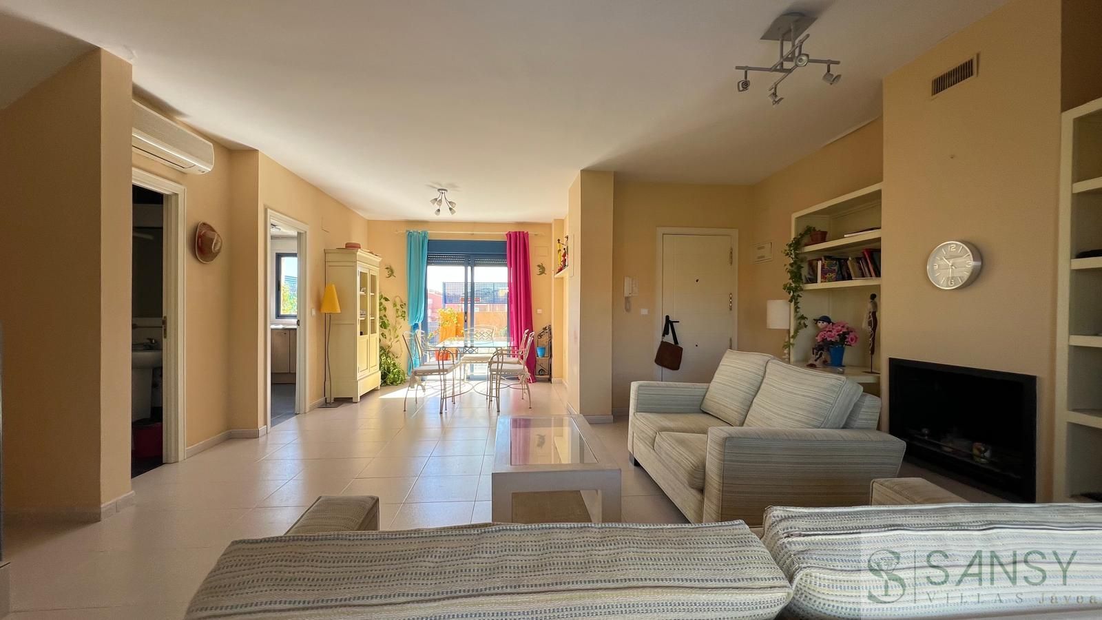 Living room of Duplex for sale in Dénia  with Air Conditioner, Heating and Community pool