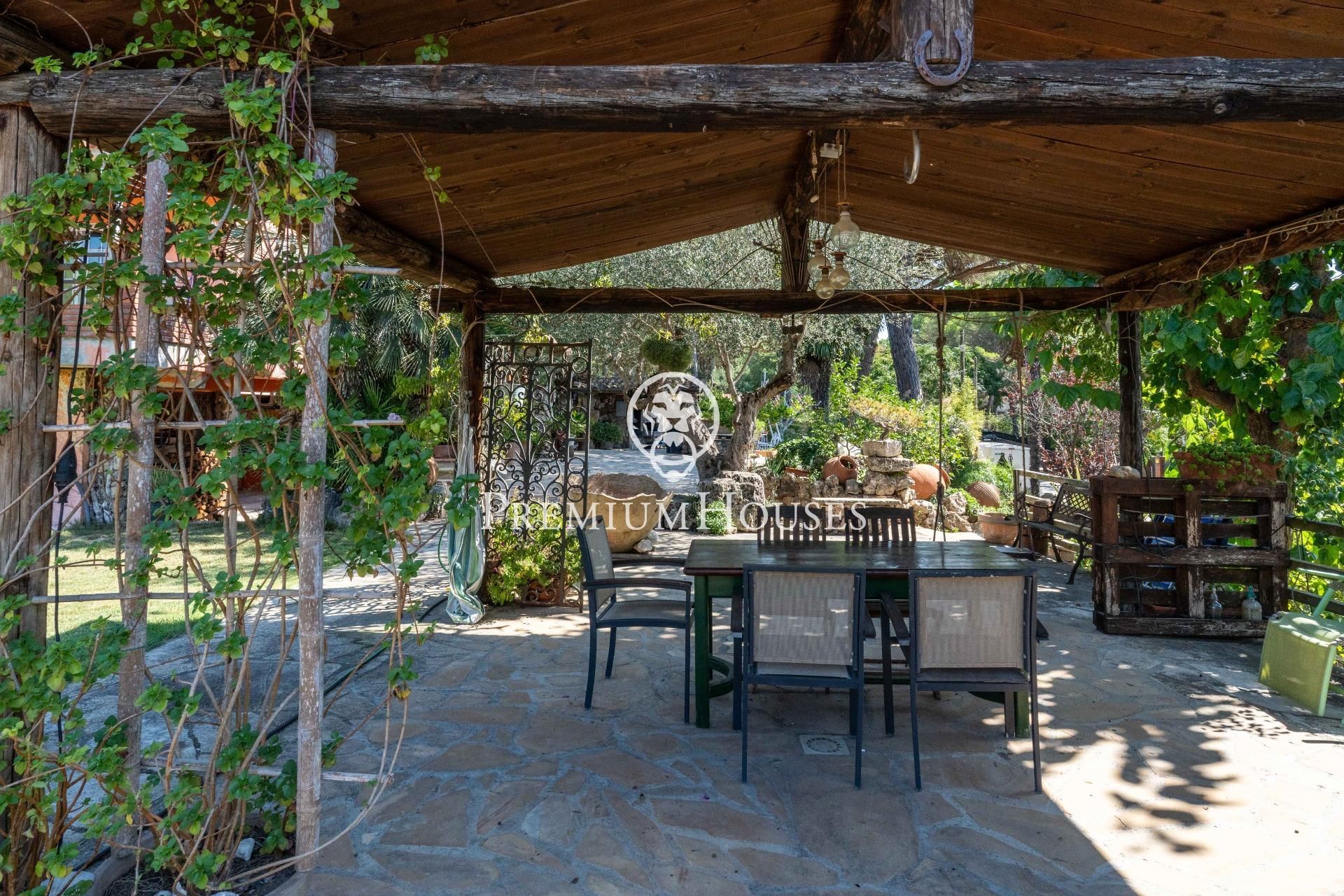 Terrace of House or chalet for sale in Begues  with Heating, Private garden and Terrace