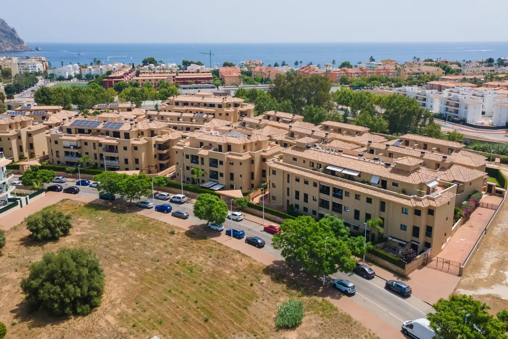Vista exterior de Apartament en venda en Jávea / Xàbia amb Aire condicionat, Terrassa i Piscina