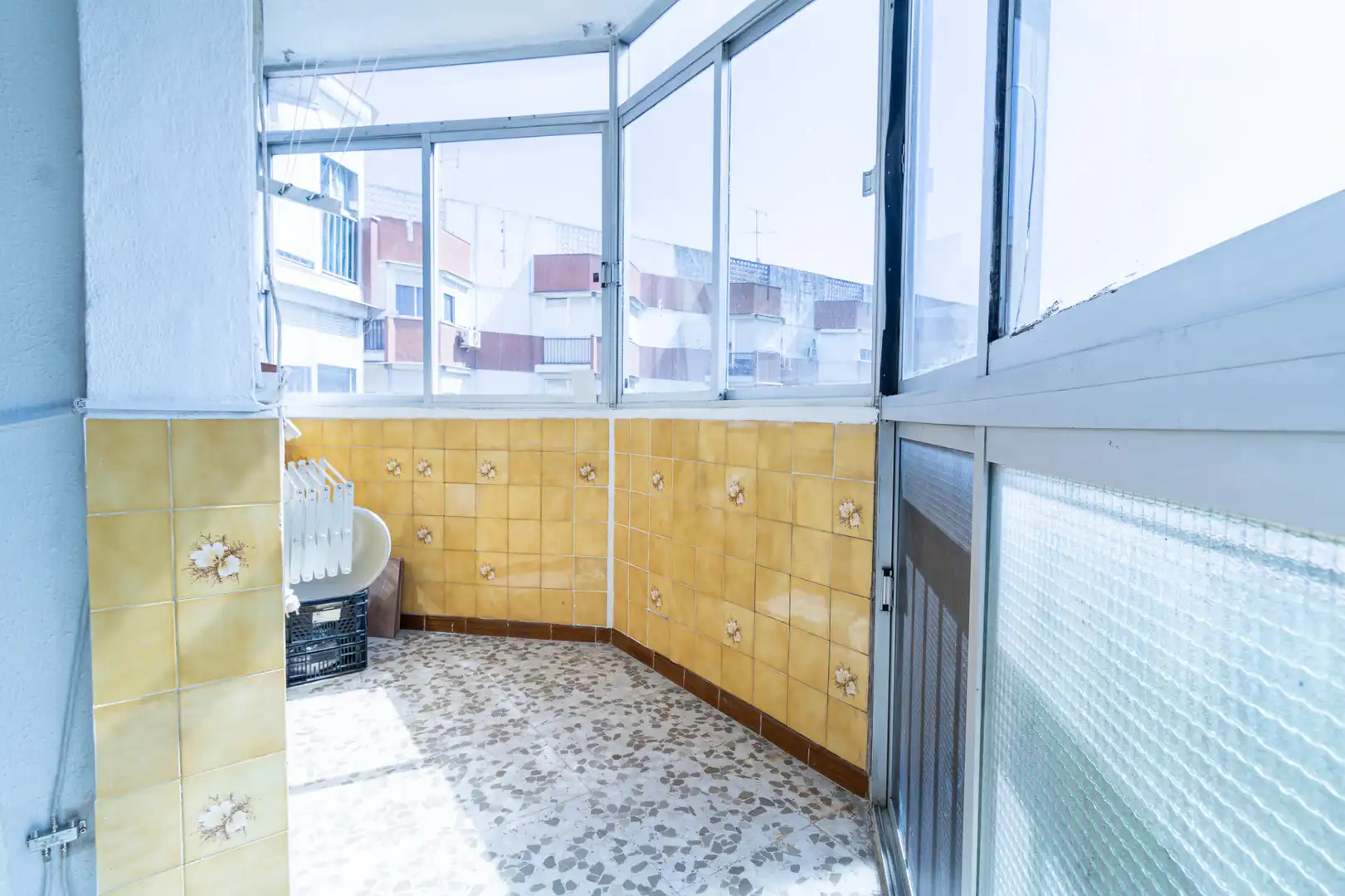 Balcony of Flat for sale in Sevilla  with Air Conditioner, Heating and Furnished