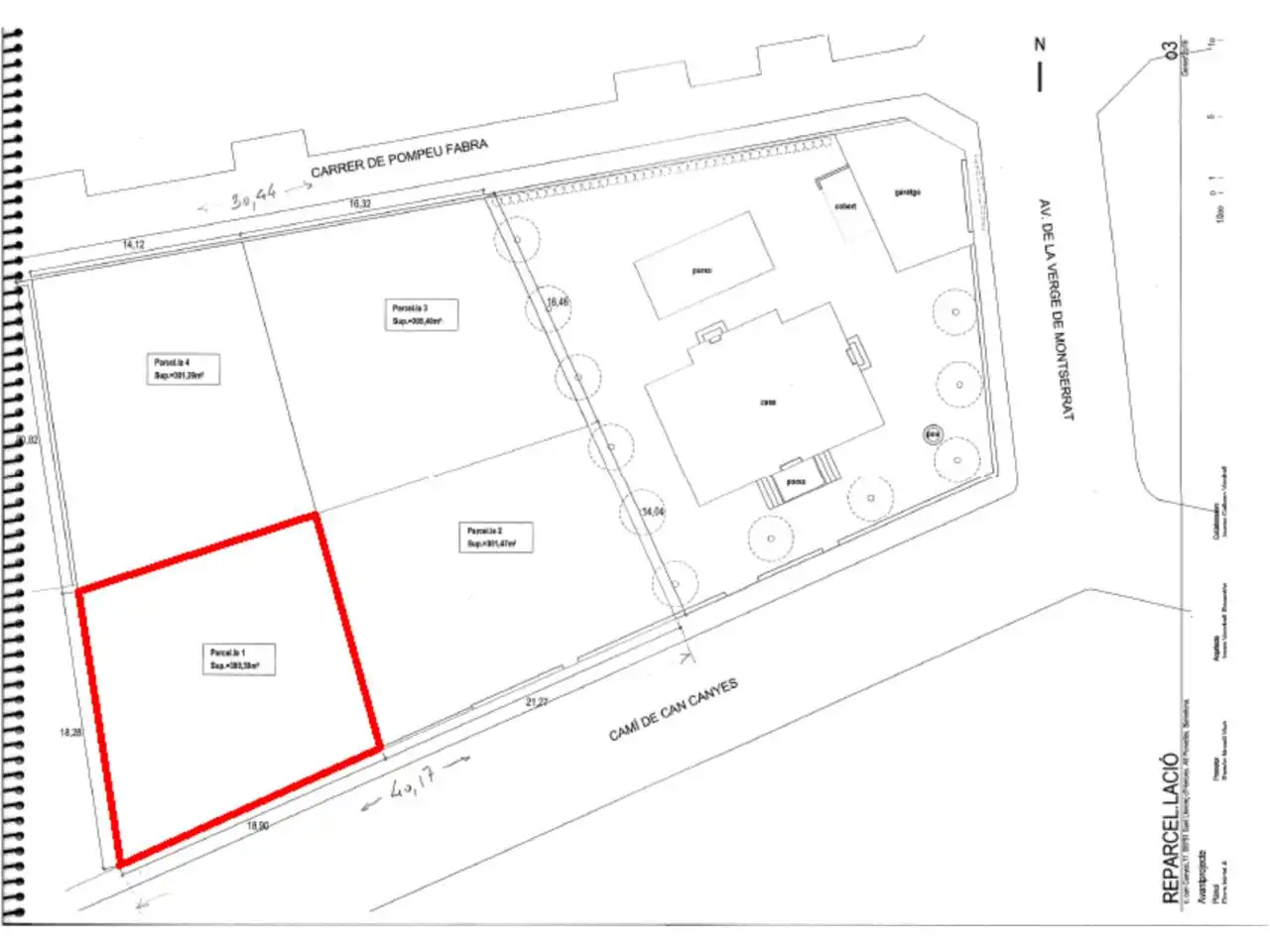 Terreny residencial en venda a Calle Camí de Can Canyes