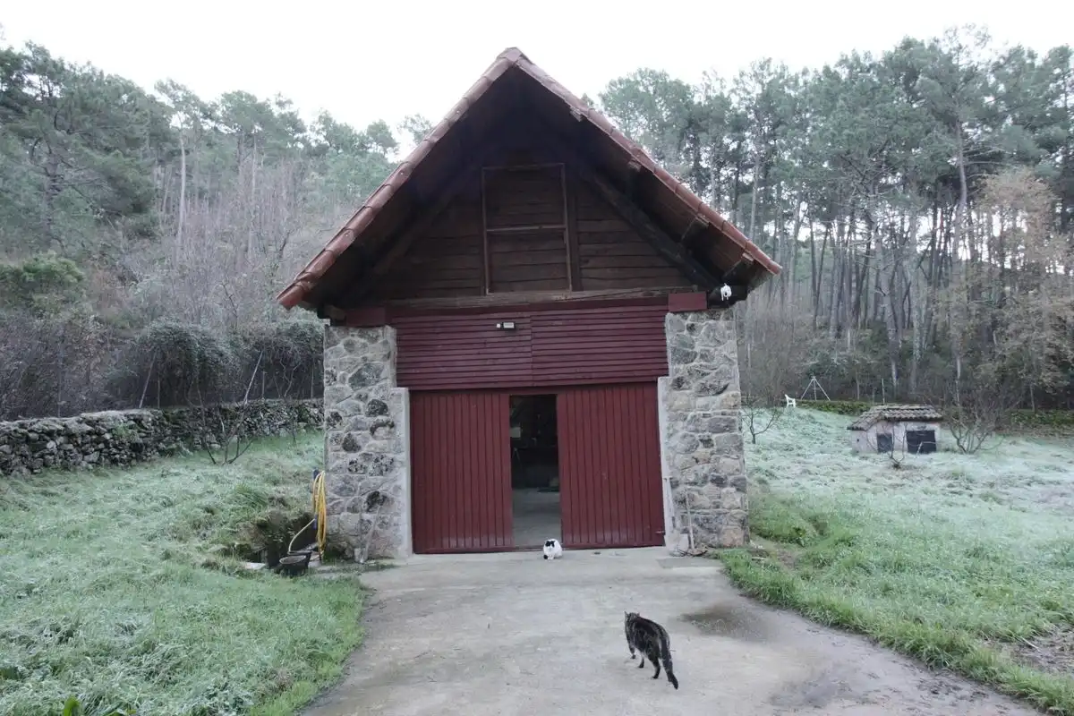 Vista exterior de Finca rústica en venda en Santa Cruz del Valle amb Internet