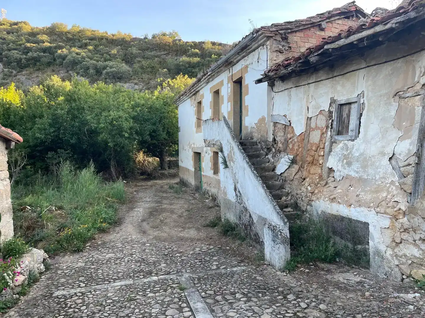 Vista exterior de Finca rústica en venda en Frías amb Jardí privat