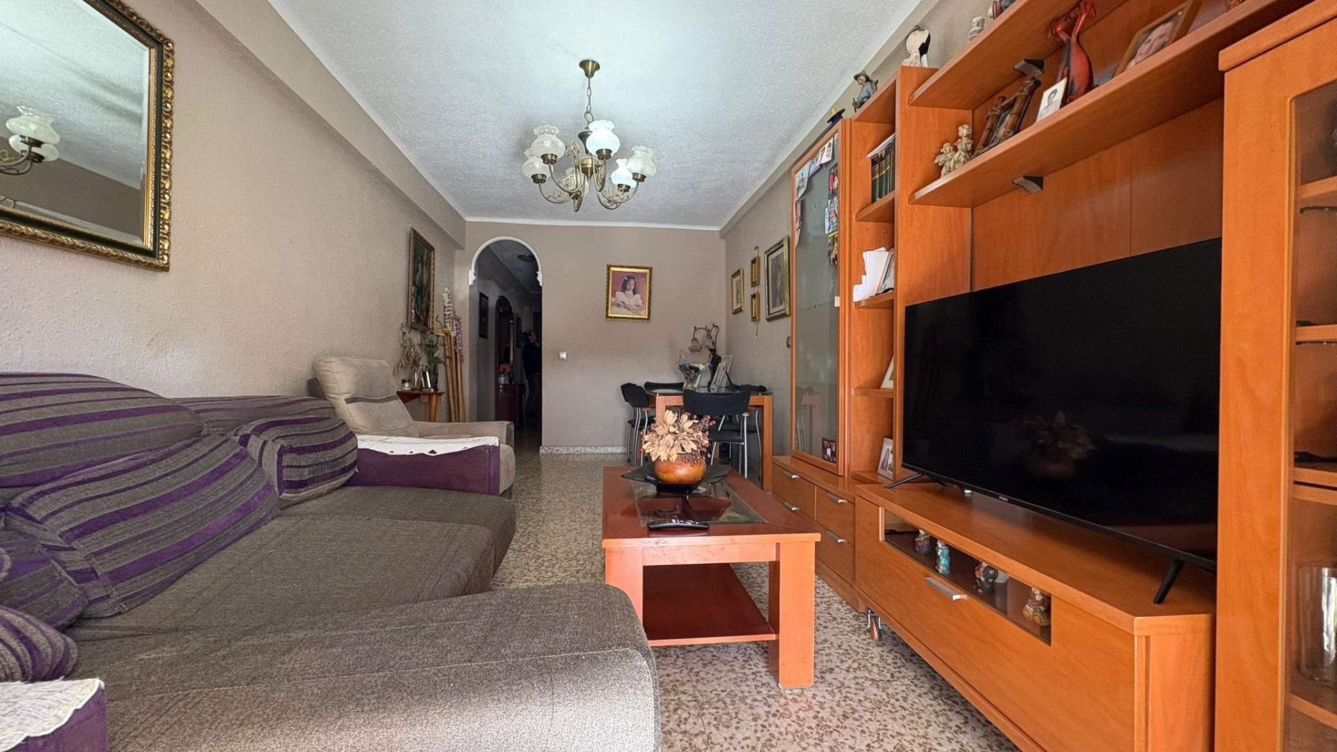 Sala de estar de Piso en venta en Málaga Capital con Terraza