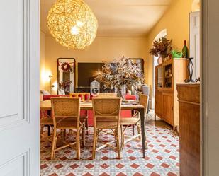 Dining room of Flat for sale in Girona Capital  with Air Conditioner and Terrace