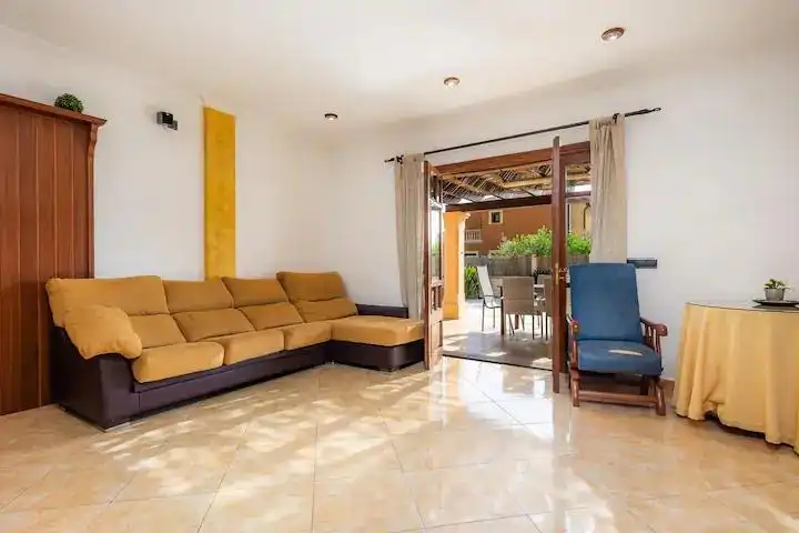 Sala d'estar de Casa adosada en venda en Manacor amb Aire condicionat, Calefacció i Jardí privat