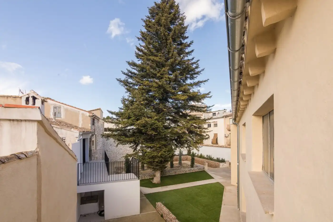 Vista exterior de Casa o xalet en venda en Cocentaina amb Calefacció, Jardí privat i Terrassa