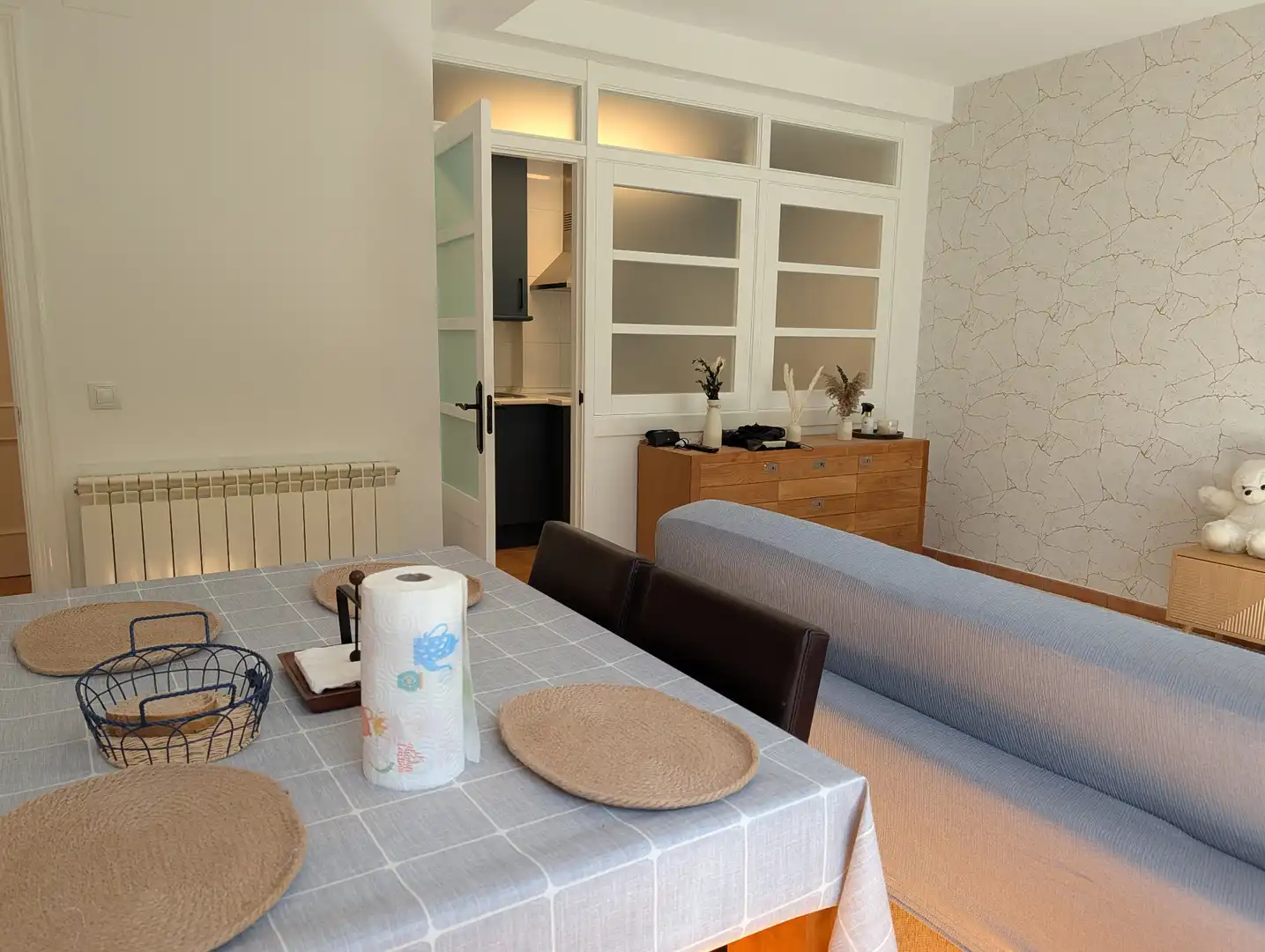 Esszimmer von Wohnungen zum Verkauf in Ezcaray mit Heizung, Möbliert und Balkon