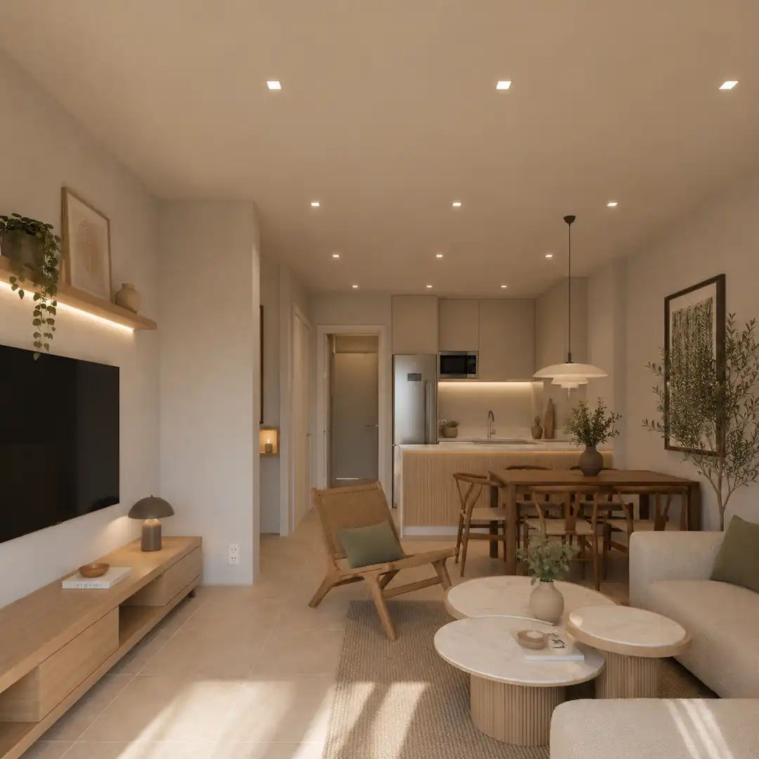 Sala de estar de Piso en venta en Cardedeu con Calefacción