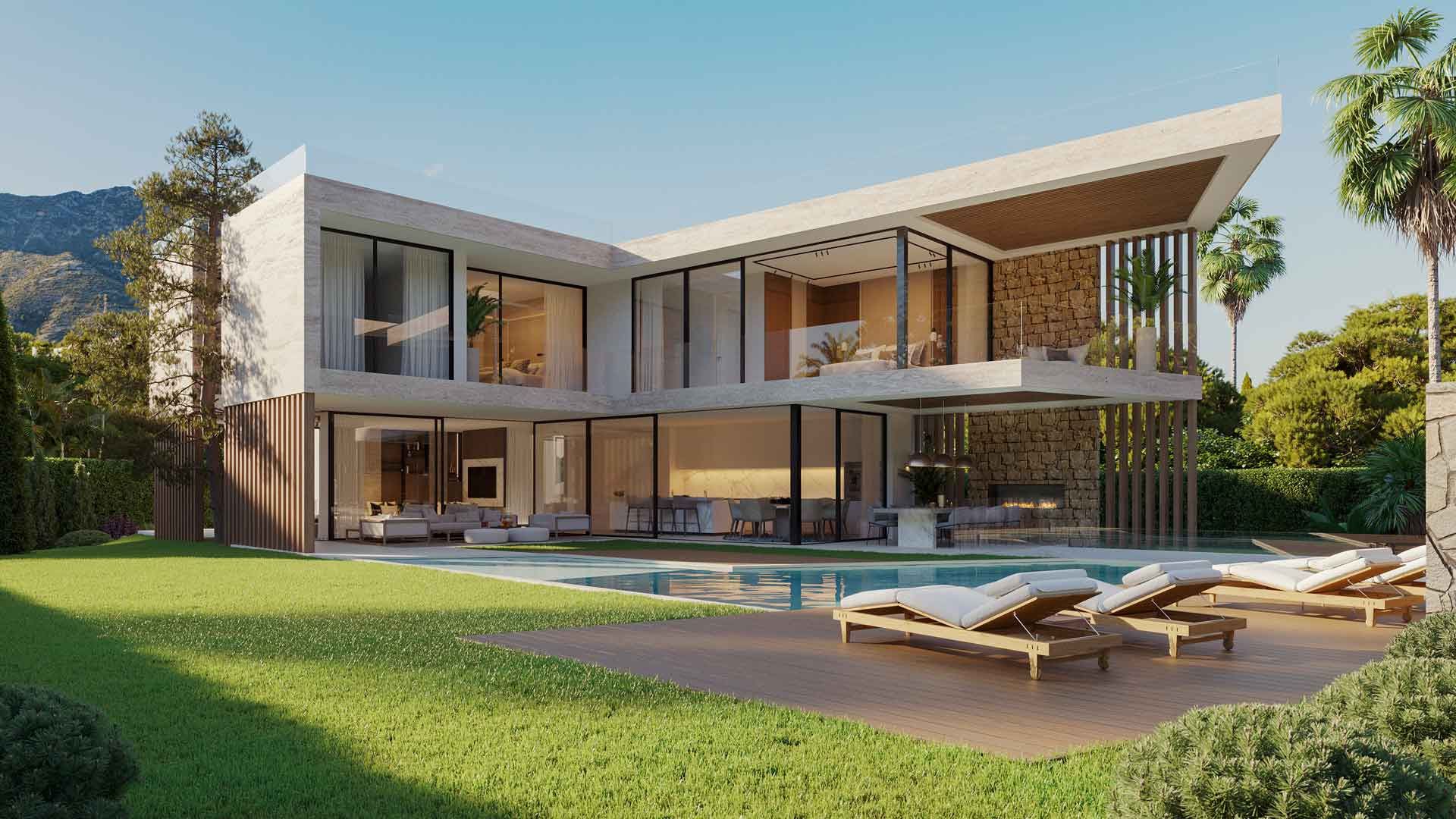 Vista exterior de Residencial en venda en Marbella