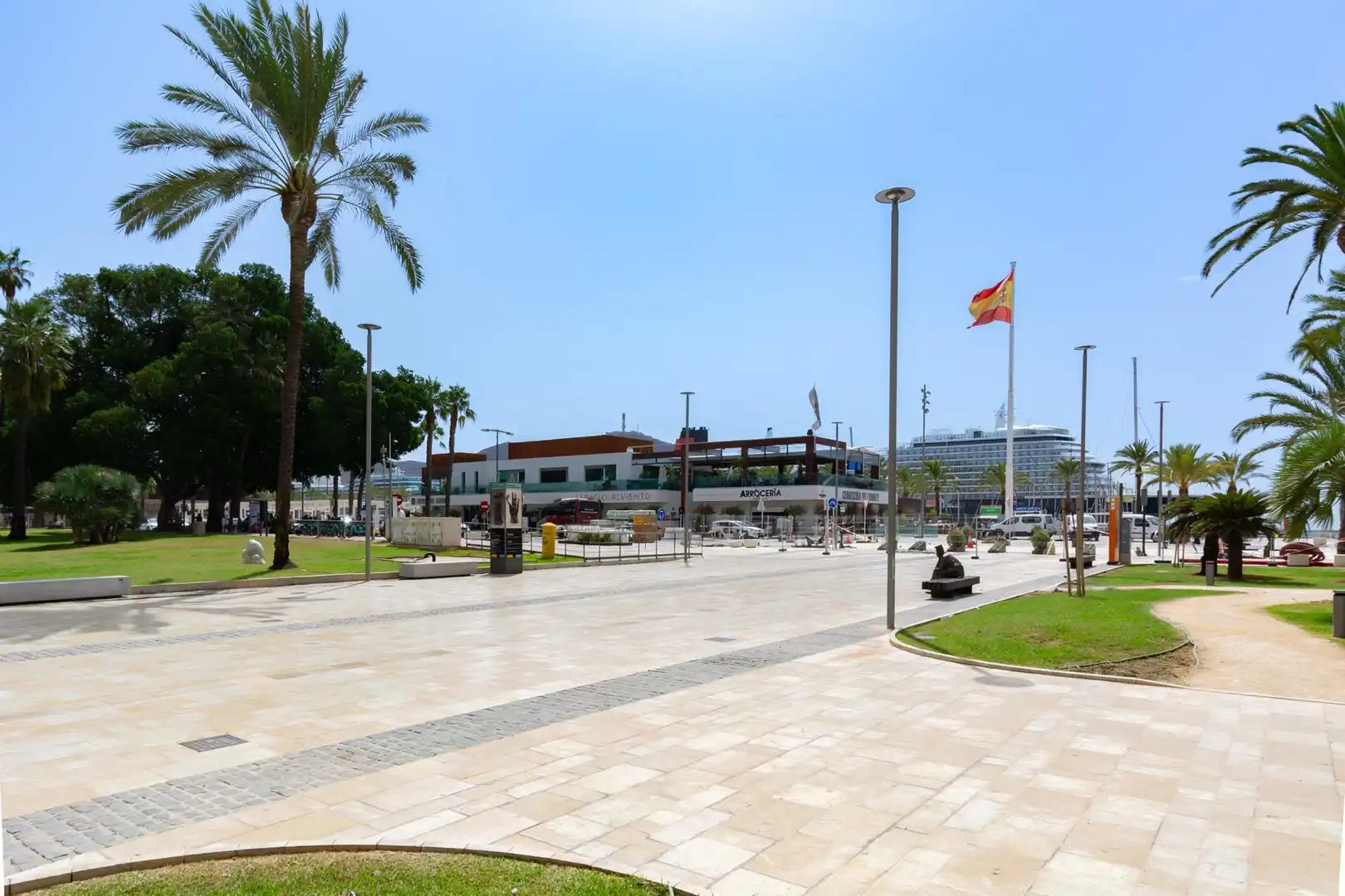 Vista exterior de Piso en venta en Cartagena con Aire acondicionado, Trastero y Amueblado