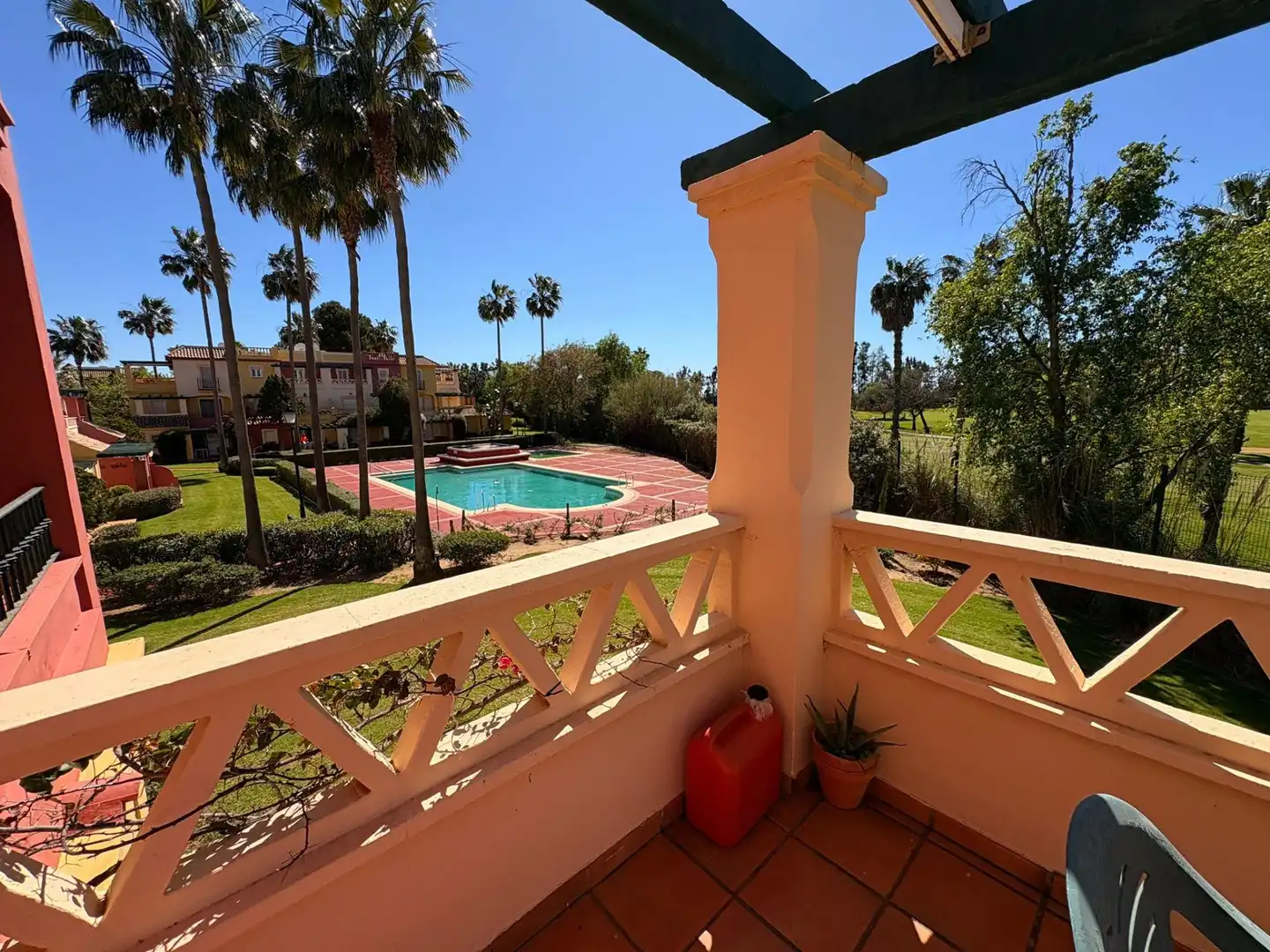 Terraza de Apartamento en venta en Ayamonte con Terraza, Amueblado y Piscina comunitaria