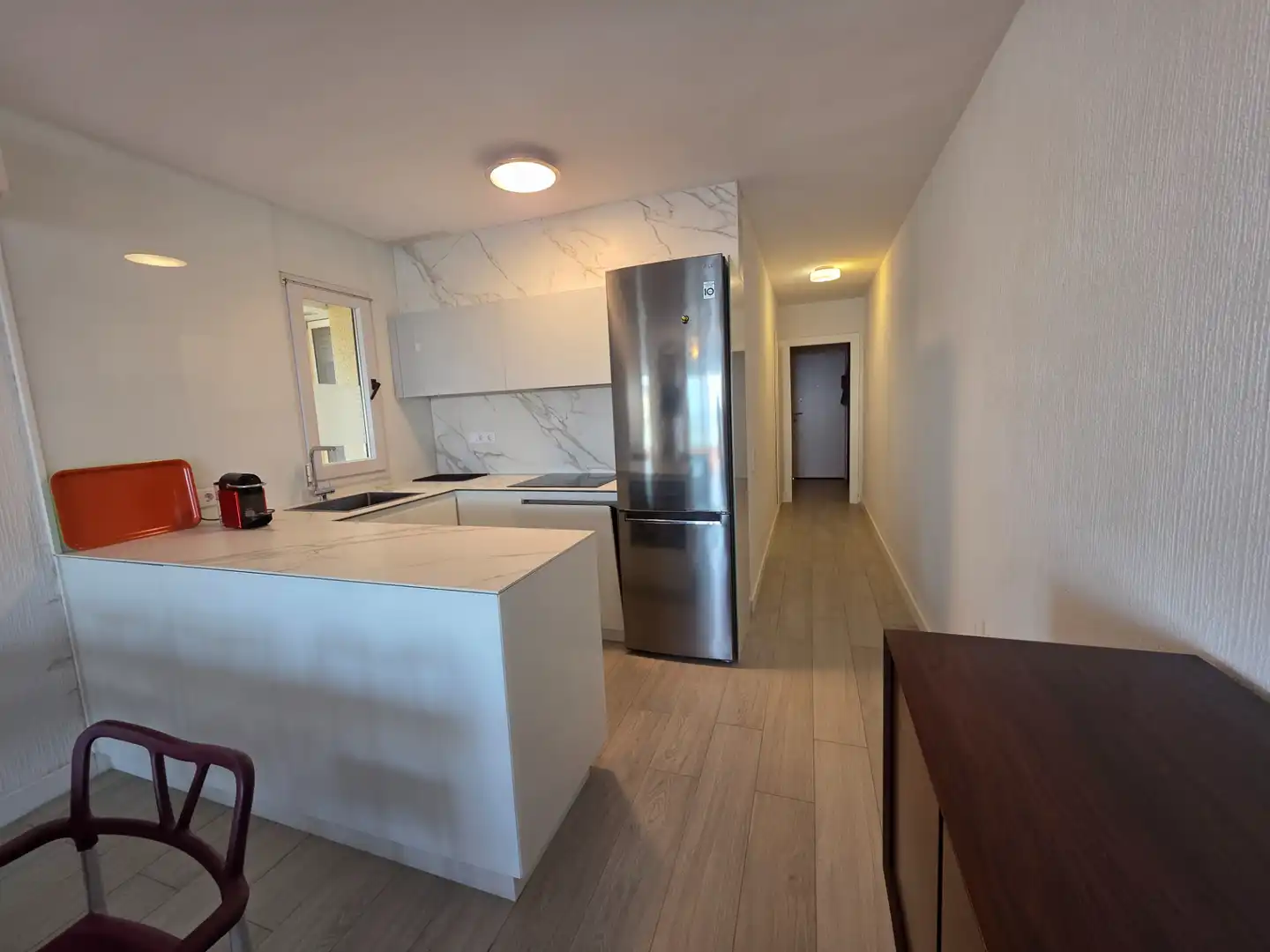 Cocina de Apartamento en venta en La Manga del Mar Menor con Aire acondicionado, Terraza y Trastero