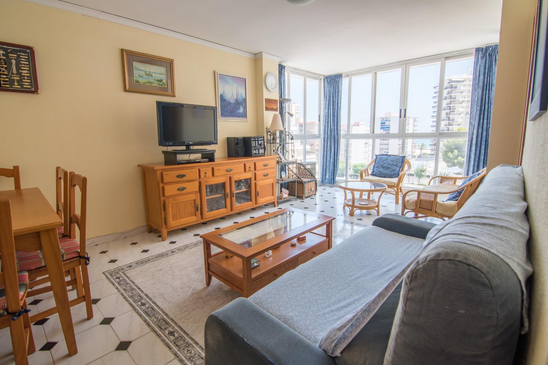 Sala de estar de Apartamento en venta en Gandia con Aire acondicionado