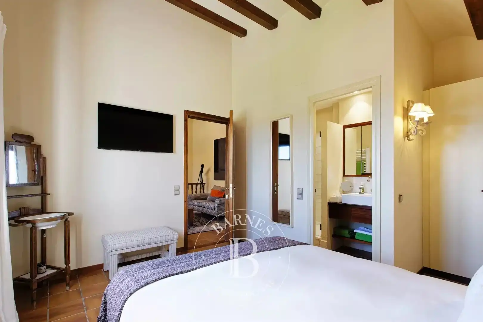 Bedroom of Houses for sale in Vilobí del Penedès  with Air Conditioner, Heating and Swimming Pool