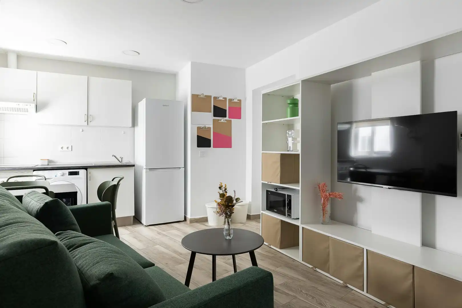 Wohnzimmer von Wohnung zur Miete in Getafe mit Klimaanlage, Heizung und Möbliert