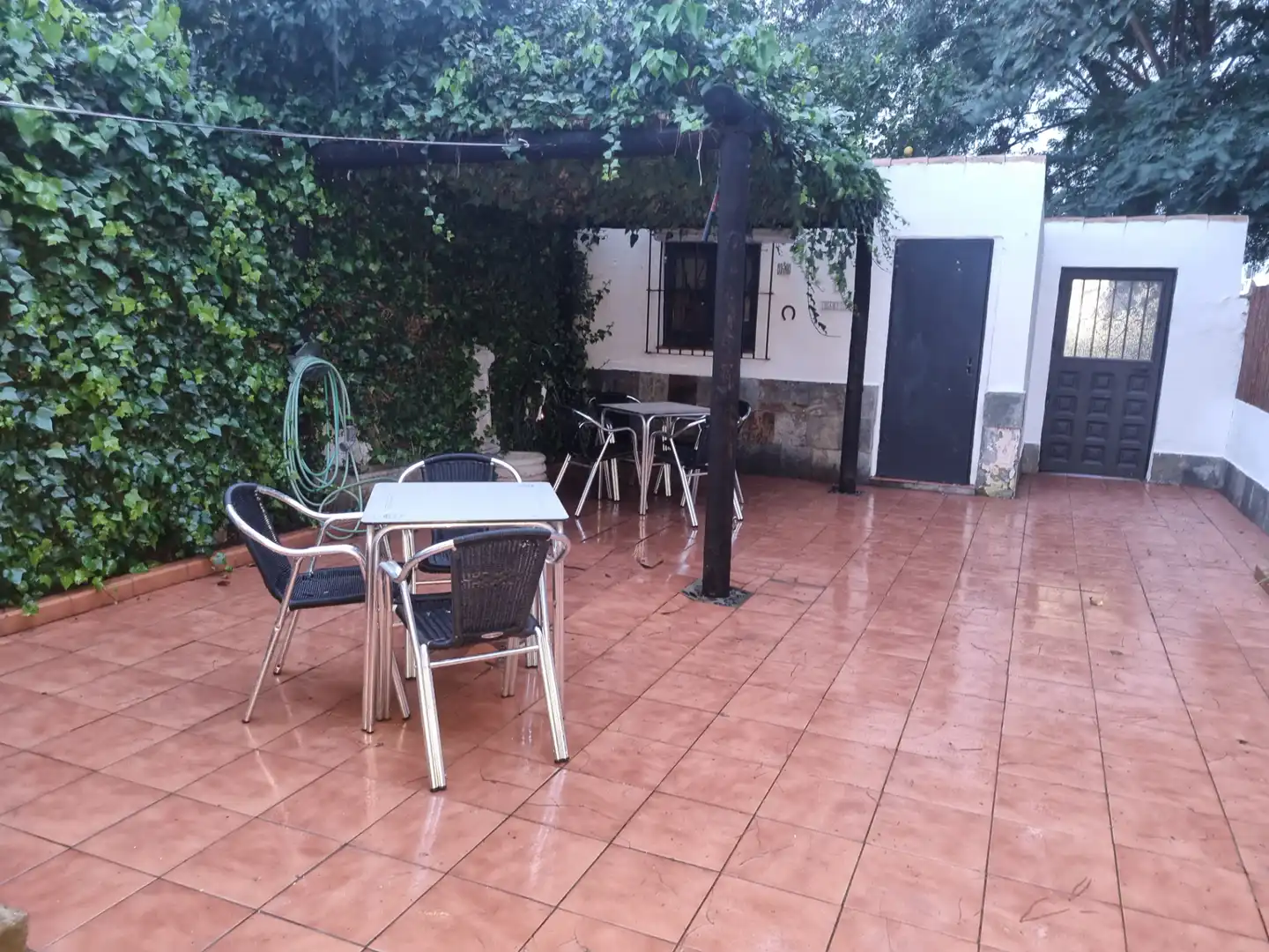 Terrassa de Casa adosada en venda en Chiclana de la Frontera amb Aire condicionat, Jardí privat i Terrassa