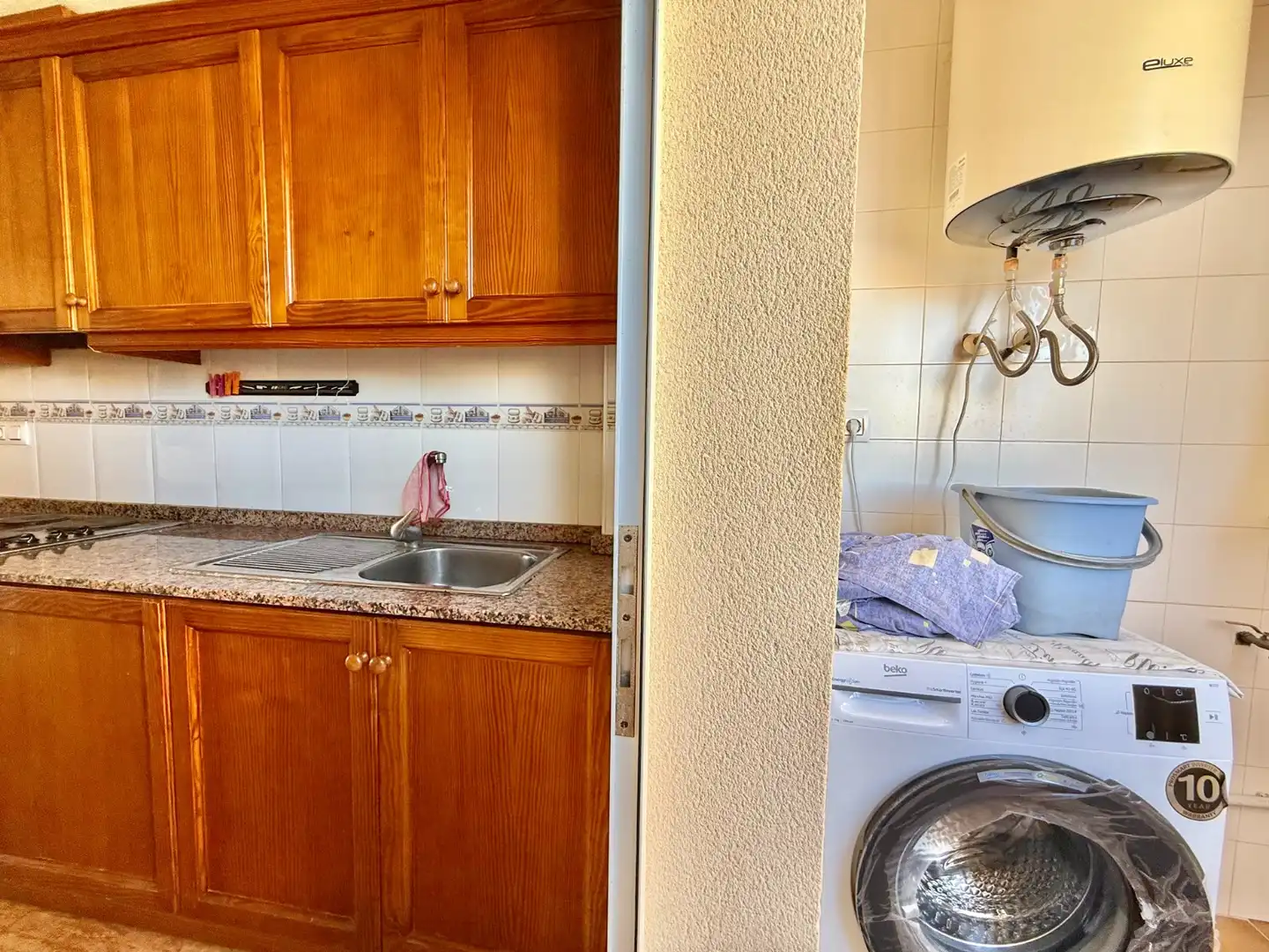 Kitchen of Flat for sale in San Pedro del Pinatar  with Air Conditioner, Terrace and Swimming Pool