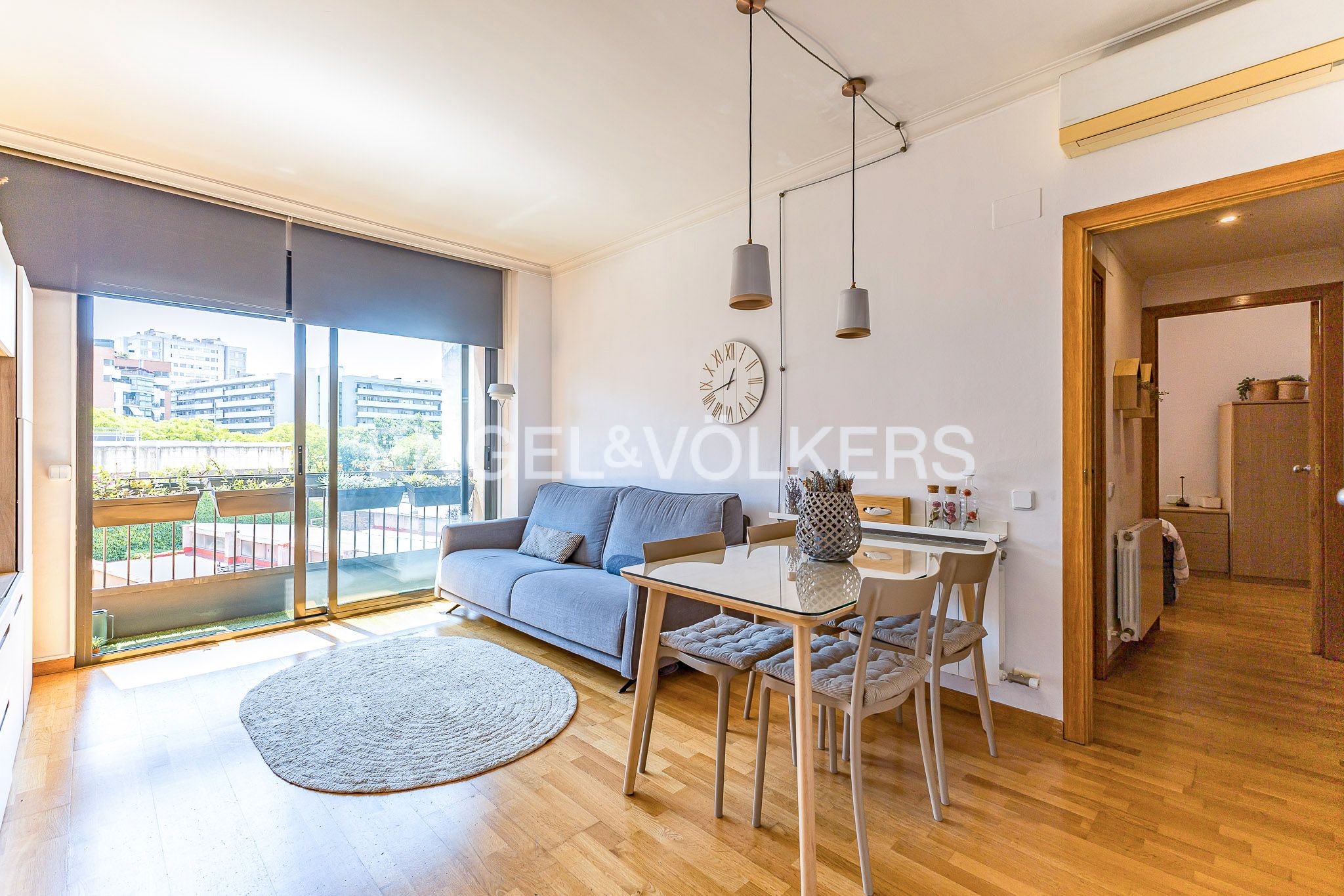 Vista exterior de Apartament en venda en  Barcelona Capital amb Aire condicionat, Calefacció i Parquet