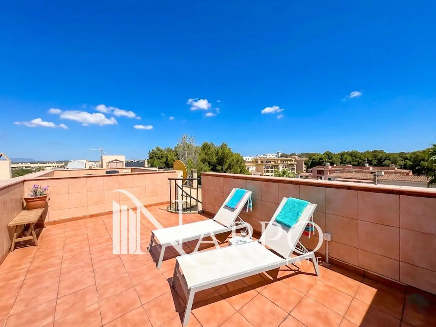 Terrace of Duplexes for sale in Llucmajor  with Air Conditioner, Terrace and Swimming Pool