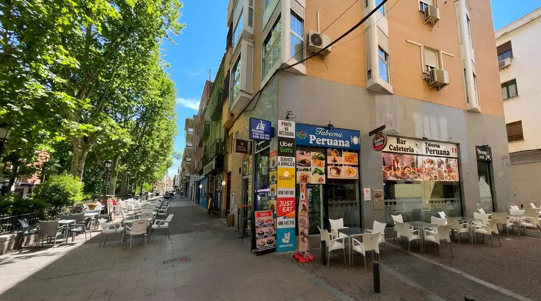 Vista exterior de Piso en venta en Madrid con Aire acondicionado, Calefacción y Amueblado