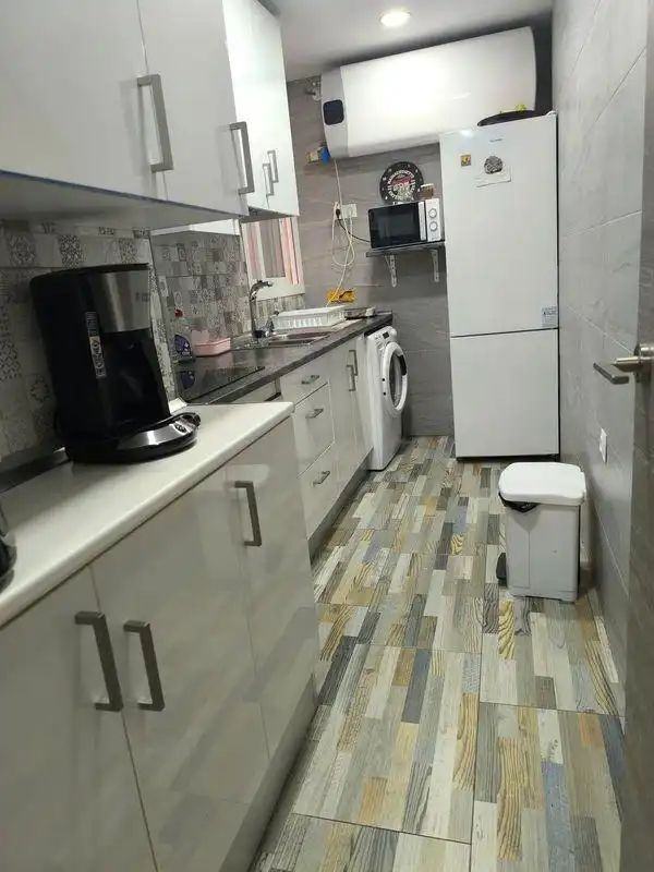 Kitchen of Flat for sale in Málaga  with Air Conditioner, Heating and Furnished