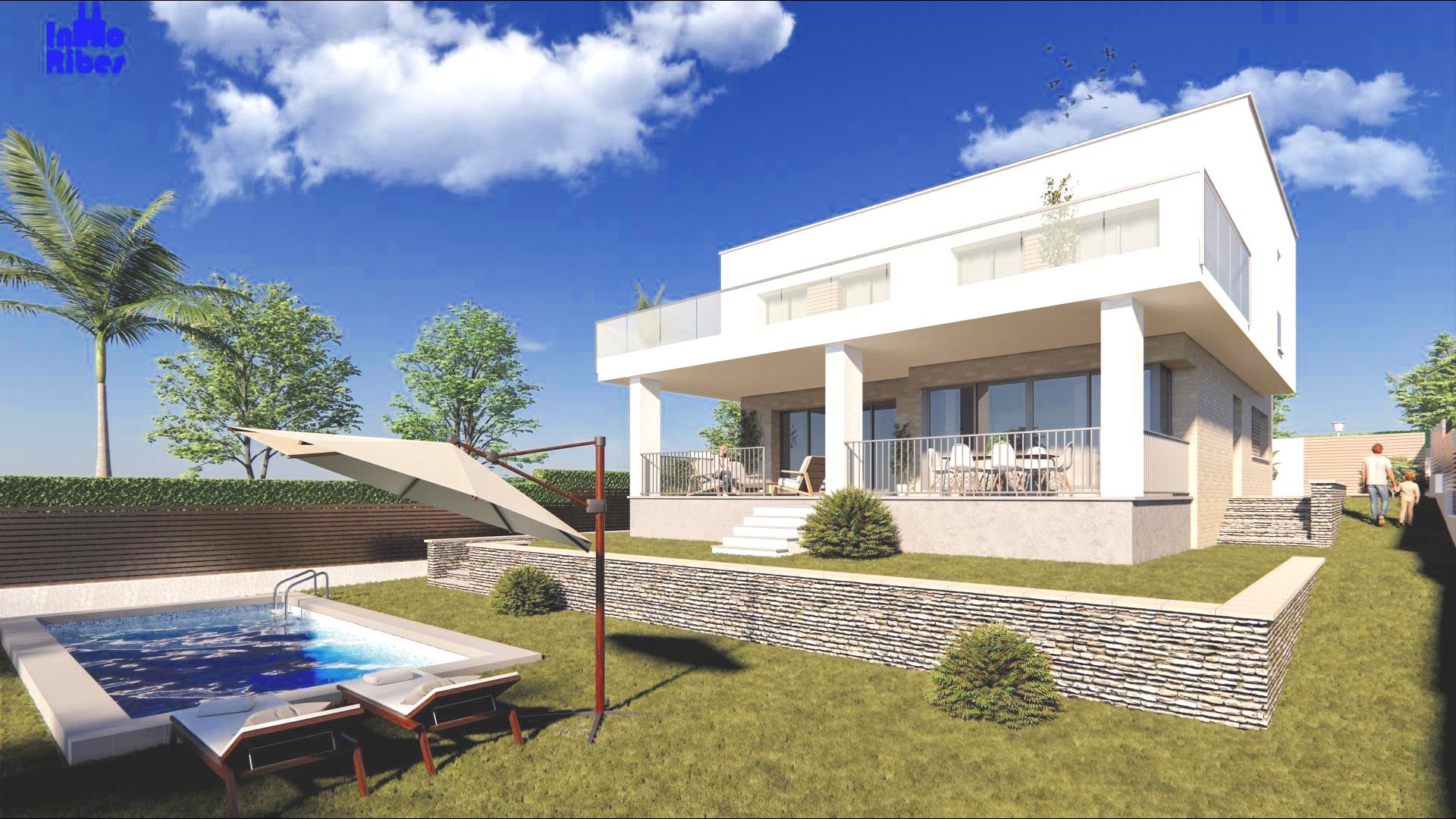 Jardí de Casa o xalet en venda en Sitges amb Calefacció, Jardí privat i Terrassa