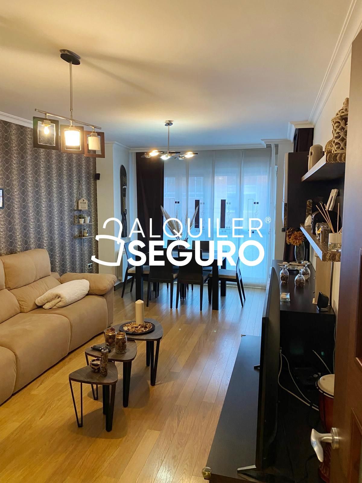 Sala d'estar de Pis de lloguer en  Albacete Capital amb Aire condicionat, Calefacció i Terrassa