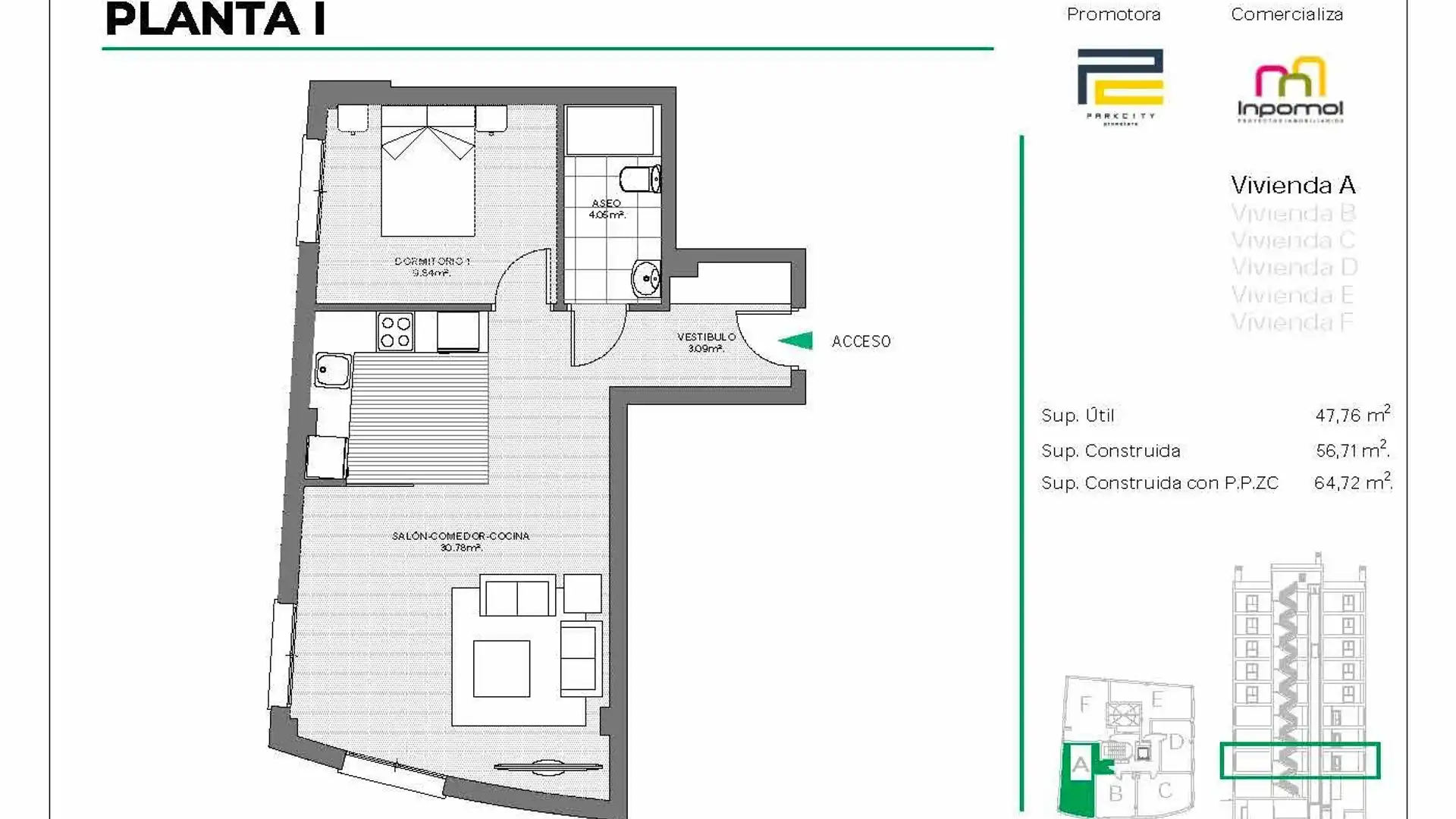 Apartments for sale in Badajoz Capital