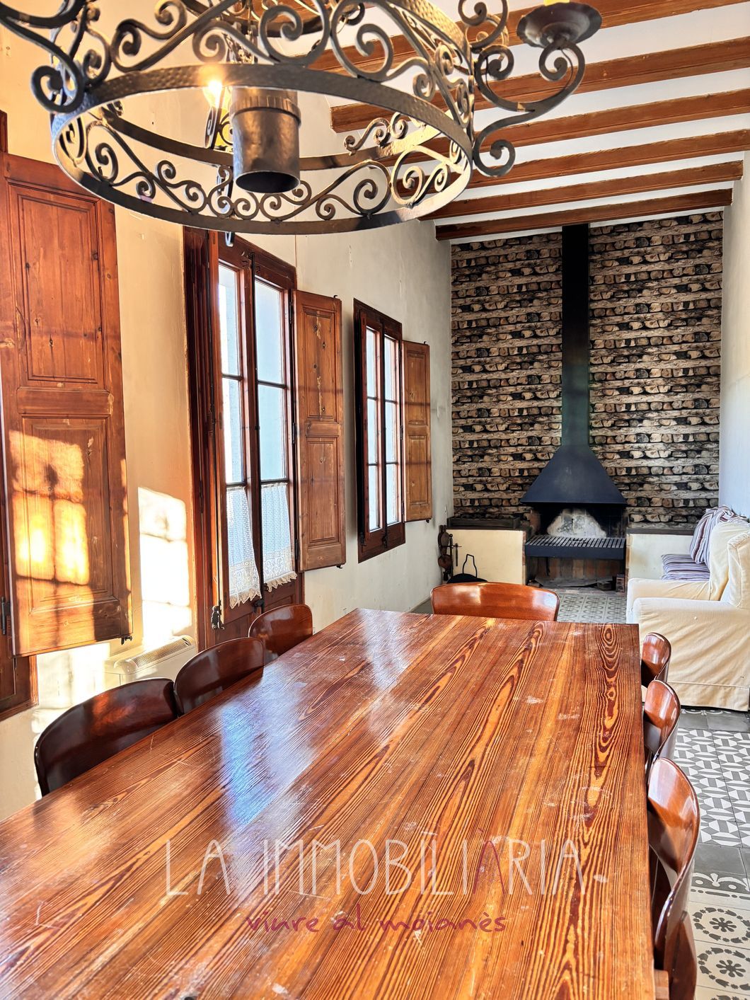 Dining room of House or chalet for sale in Sant Quirze Safaja  with Private garden and Alarm