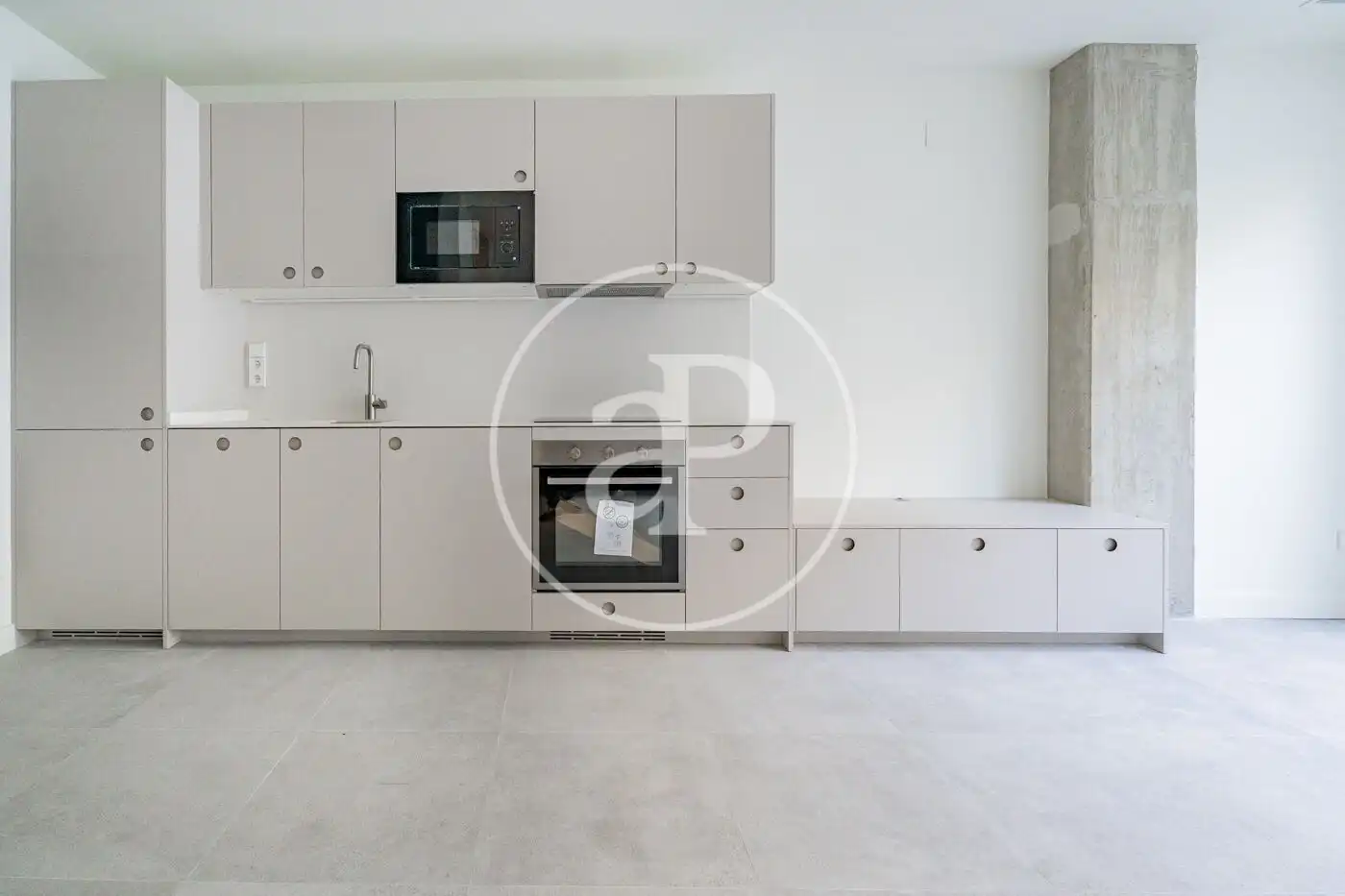 Kitchen of Flat for rent in Madrid  with Air Conditioner, Heating and Private garden
