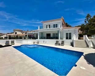 Swimming pool of House or chalet for sale in Moraira  with Air Conditioner, Heating and Terrace