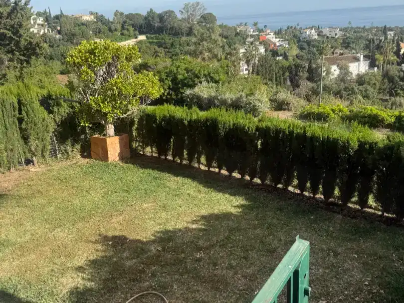 Garden of Flat for rent in Marbella  with Air Conditioner, Private garden and Swimming Pool