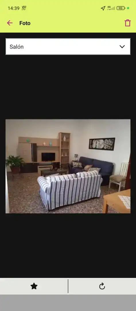 Sala d'estar de Casa adosada en venda en La Unión amb Aire condicionat