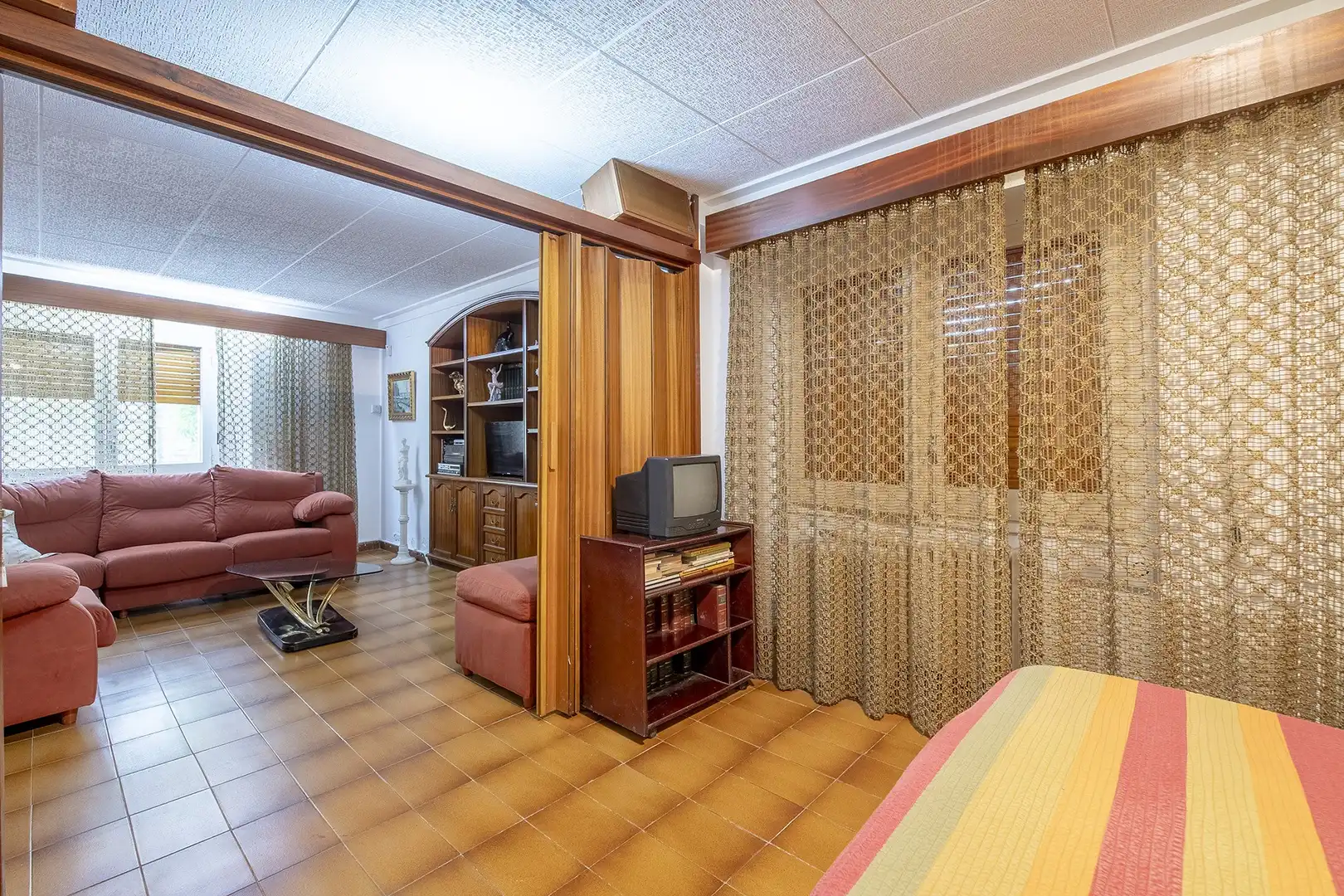 Sala de estar de Casa o chalet en venta en Banyoles con Calefacción y Terraza