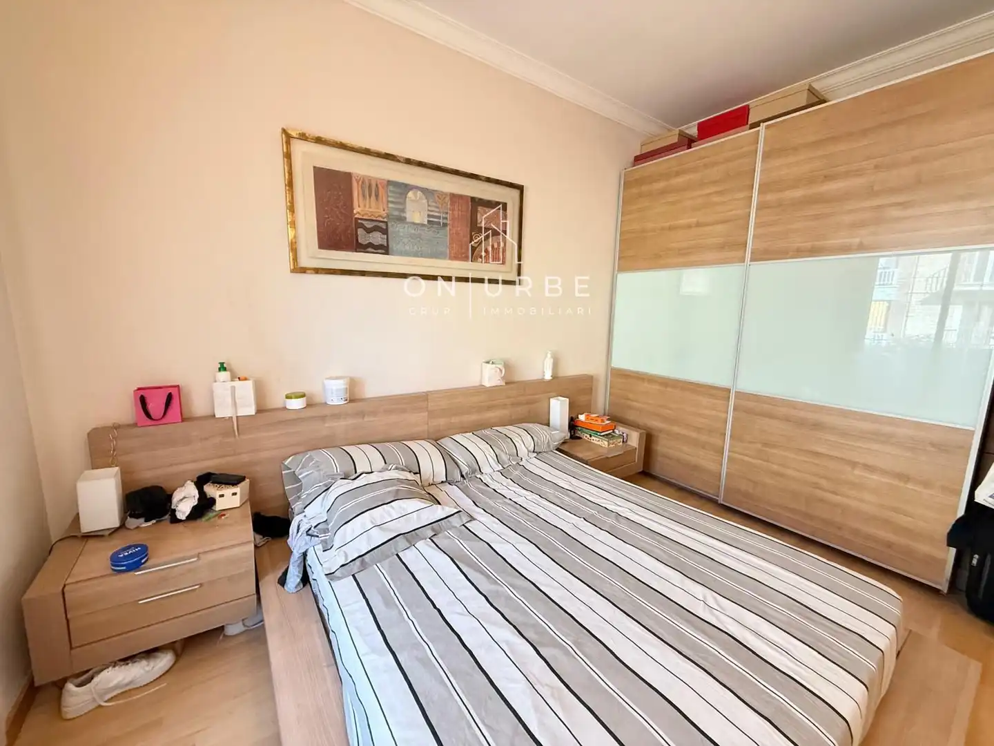 Bedroom of Flat for sale in Barcelona  with Air Conditioner and Terrace
