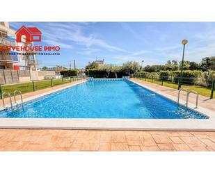 Swimming pool of Flat for sale in Alcanar  with Air Conditioner, Parquet flooring and Terrace