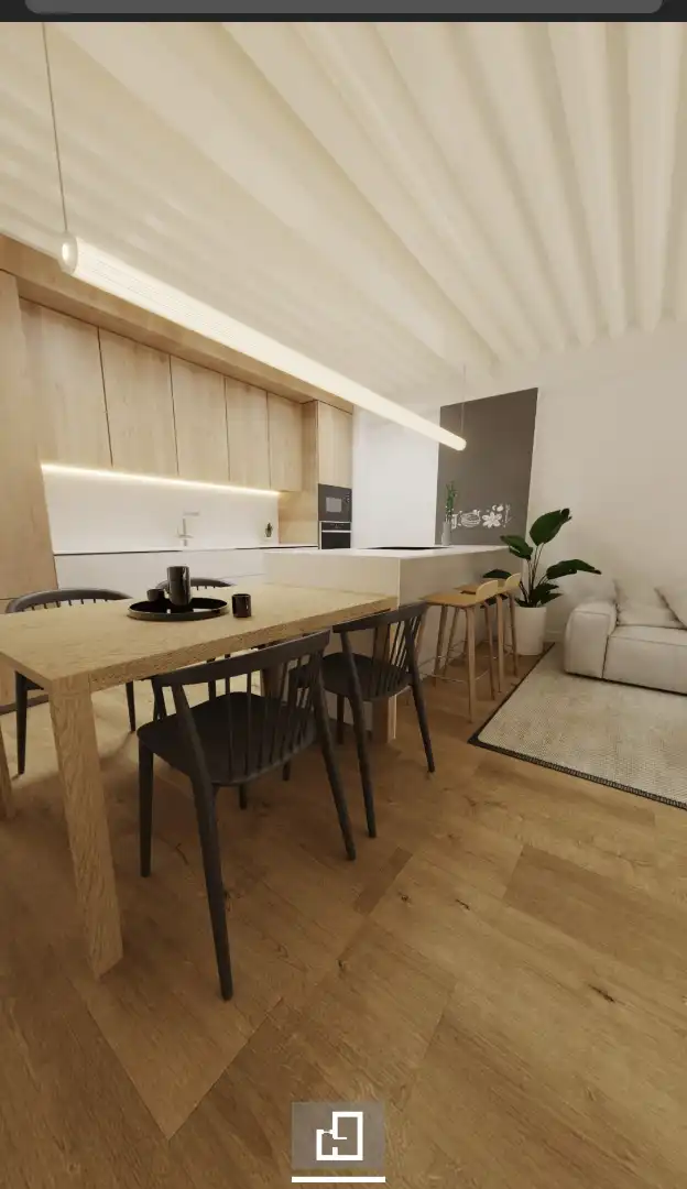 Cocina de Casa adosada en venta en Rubí con Aire acondicionado, Calefacción y Terraza