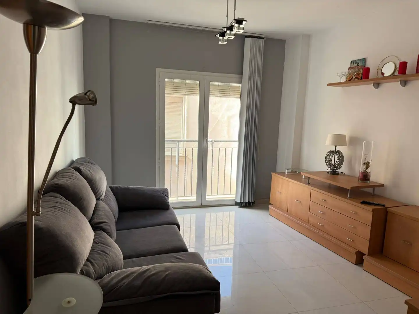 Sala de estar de Piso de alquiler en Cartagena con Amueblado