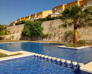 Swimming pool of Duplex for sale in Calpe / Calp