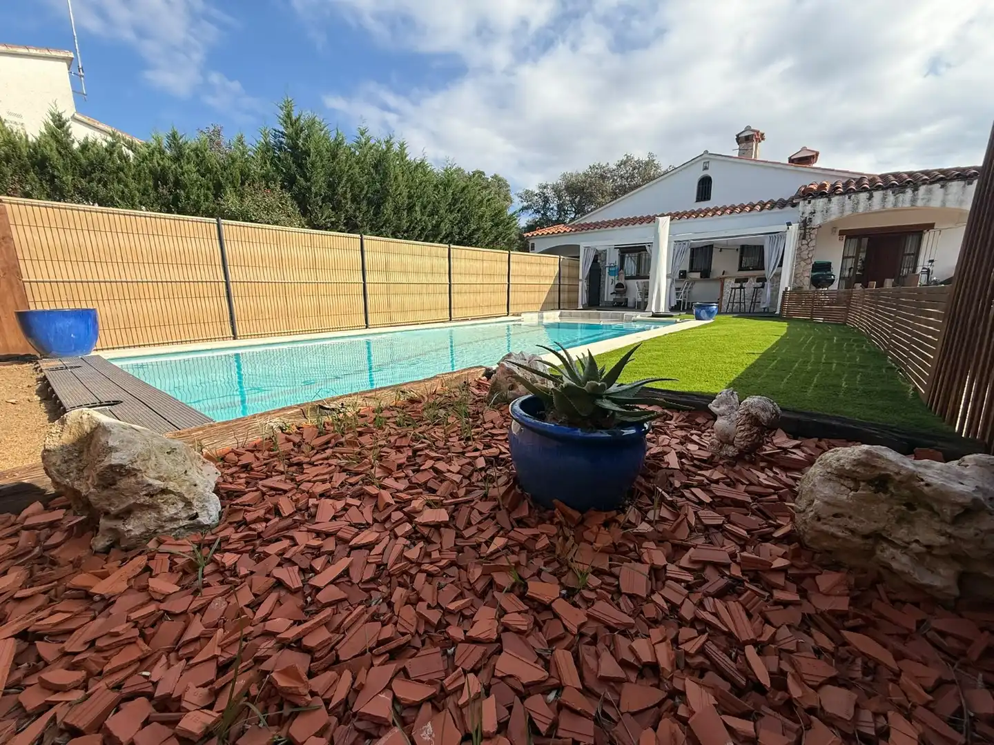 Piscina de Casa o chalet en venta en Caldes de Malavella con Calefacción, Jardín privado y Terraza