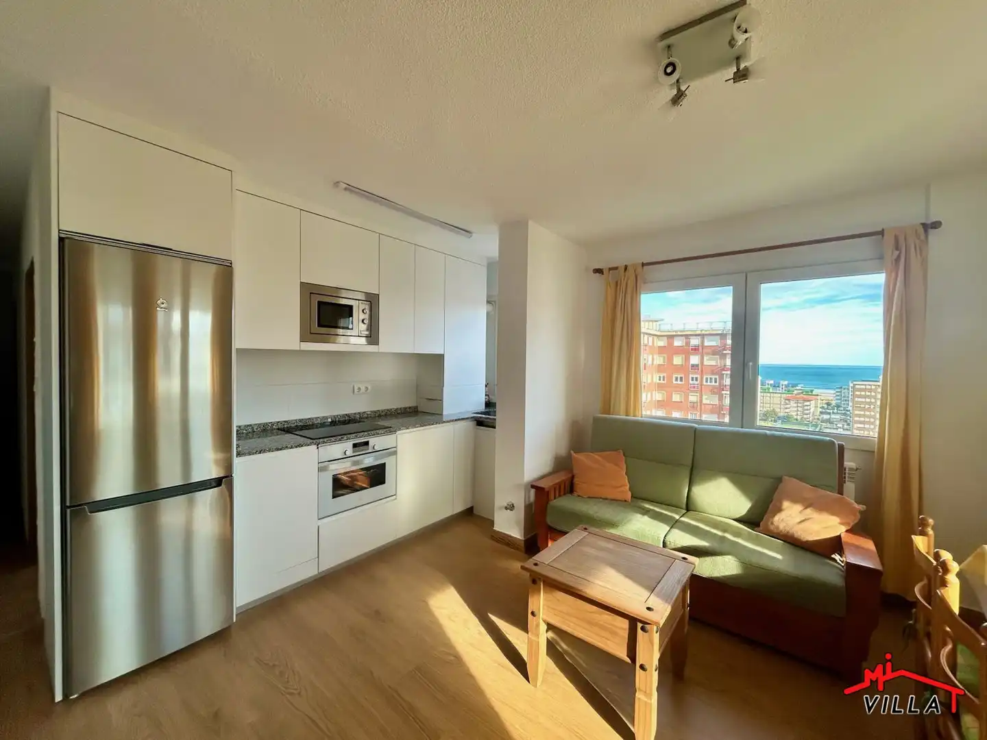 Küche von Wohnung zum Verkauf in Laredo mit Heizung und Terrasse