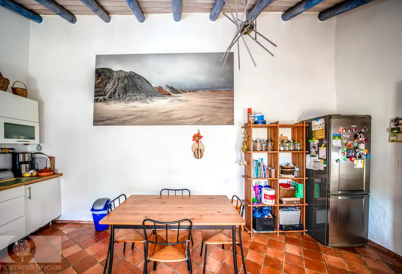Esszimmer von Einfamilien-Reihenhaus zum Verkauf in San Silvestre de Guzmán