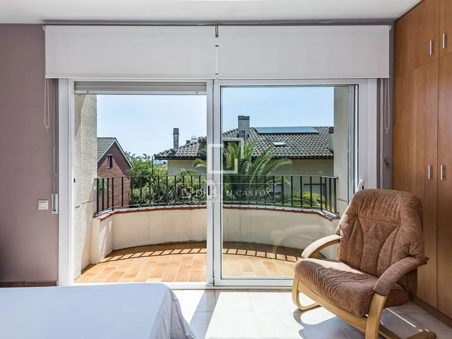 Terrassa de Casa o xalet en venda en Sant Cugat del Vallès amb Aire condicionat, Calefacció i Jardí privat