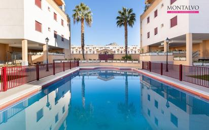 Swimming pool of Flat for sale in Atarfe  with Air Conditioner, Terrace and Balcony